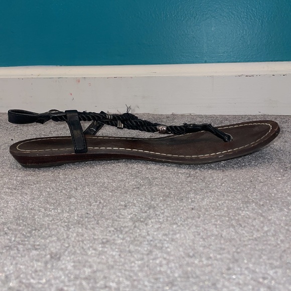 Dolce Vita Black Sailor Knot Sandals, Size 8 - Picture 6 of 11